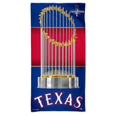 Texas Rangers 2023 World Series Champions MLB Beach Towel - Taass US