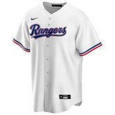 Texas Rangers Nike Replica MLB Home Jersey White - Taass for sale