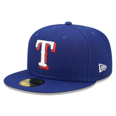 Texas Rangers Authentic New Era 59FIFTY Fitted MLB Cap Game - Taass near me