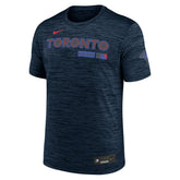 Toronto Blue Jays City Connect 2026 MLB Authentic Velocity T-Shirt Navy - Taass near me