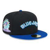 Toronto Blue Jays Retro 1996 Spring Training New Era 59FIFTY Fitted Cap Black - Taass for sale