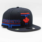 Toronto Blue Jays FP586 City Connect New Era 9FIFTY Snapback Cap Navy - Taass near me