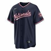 Washington Nationals Nike MLB Alternate Road Jersey Navy - Taass discount