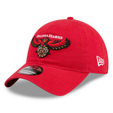 Atlanta Hawks Hardwood Classics 9TWENTY Adjustable Cap Red - Taass US