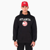 Atlanta Hawks Team Logo Hoodie NBA Sweatshirt Black - Taass online