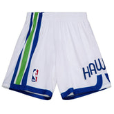 Atlanta Hawks 1970-71 Mitchell & Ness Swingman NBA Shorts White - Taass for sale