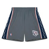 New Jersey Nets 2004-05 Mitchell & Ness Swingman Alternate NBA Shorts Grey - Taass sale