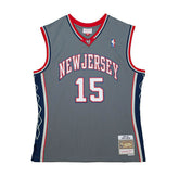 Vince Carter #15 New Jersey Nets 2004-05 Mitchell & Ness Alternate Swingman NBA Jersey Grey - Taass discount