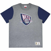 New Jersey Nets Mitchell & Ness Color Blocked Classic NBA T-Shirt - Taass sale