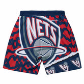 New Jersey Nets Mitchell & Ness Jumbotron 2.0 NBA Shorts - Taass for sale