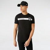 Brooklyn Nets New Era Stripe NBA T-Shirt - Taass for sale