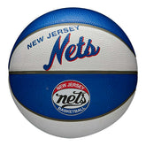 New Jersey Nets NBA Retro Wilson Mini Basketball (Size 3) - Taass online