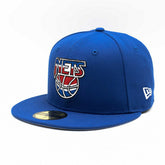 New Jersey Nets 2021 NBA Hardwood Classic Nights New Era 59FIFTY Fitted Cap Blue - Taass US