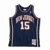 Vince Carter #15 New Jersey Nets 2006-07 Mitchell & Ness Swingman NBA Jersey Navy - Taass discount