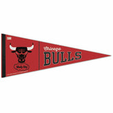 Chicago Bulls Hardwood Classics Premium NBA Pennant - Taass for sale