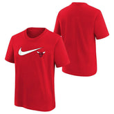 Chicago Bulls Nike Swoosh Logo NBA T-Shirt Rot (YOUTH) - Taass US
