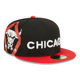 Chicago Bulls 2023 NBA City Edition New Era 59FIFTY Fitted Cap - Taass near me