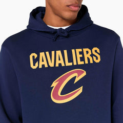 Cleveland Cavaliers Team Logo Hoodie NBA Sweatshirt Navy - Taass for sale
