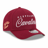 Cleveland Cavaliers 2025 NBA Draft 9FORTY M-Crown A-Frame Snapback Cap Burgundy - Taass sale