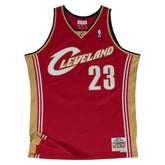 LeBron James #23 Cleveland Cavaliers 2003-04 Swingman NBA Jersey Red - Taass near me
