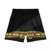 Dallas Mavericks Big Face 4.0 Mitchell & Ness NBA Shorts Black - Taass near me