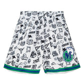 Dallas Mavericks Doodle Mitchell & Ness Swingman NBA Shorts - Taass sale