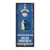 Dallas Mavericks WinCraft NBA Bottle Opener Sign - Taass for sale