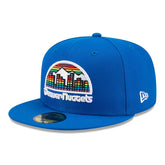Denver Nuggets 1981-1992 Hardwood Classics 59FIFTY Fitted Cap Blue - Taass online