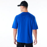 Denver Nuggets Script New Era Oversized NBA T-Shirt Blue - Taass online