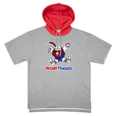 Denver Nuggets Postgame Mitchell & Ness Short Sleeve NBA Hoodie - Taass discount