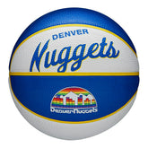 Denver Nuggets NBA Retro Wilson Mini Basketball (Size 3) - Taass US