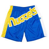 Denver Nuggets Big Face 2.0 Mitchell & Ness NBA Shorts Blue - Taass discount