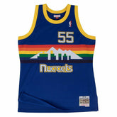 Dikembe Mutombo #55 Denver Nuggets 1991-92 Swingman NBA Jersey Blue - Taass for sale