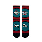 Detroit Pistons Classic Mini Ball Stance Crew Socks - Taass for sale
