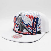 Detroit Pistons Rasheed Wallace 90s Playa Mitchell & Ness Deadstock Snapback Cap - Taass near me