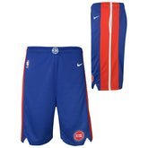 Detroit Pistons Nike Icon Swingman NBA Shorts (YOUTH) - Taass discount