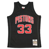 Grant Hill #33 Detroit Pistons Black Mitchell & Ness Swingman NBA Jersey - Taass discount