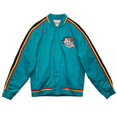 Detroit Pistons 1997-98 Authentic Warm Up NBA Jacket Teal - Taass near me