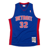 Rip Hamilton #32 Detroit Pistons 2003-04 Mitchell & Ness Swingman NBA Jersey Blue - Taass discount