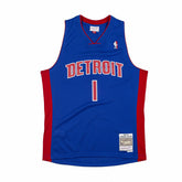 Chauncey Billups #1 Detroit Pistons 2003-04 Mitchell & Ness Swingman NBA Jersey Blue - Taass for sale