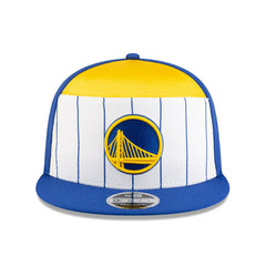 Golden State Warriors 2025-26 NBA Tip-Off 9FIFTY Split Panel Snapback Cap - Taass for sale
