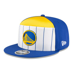 Golden State Warriors 2025-26 NBA Tip-Off 9FIFTY Split Panel Snapback Cap - Taass for sale