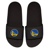 Golden State Warriors Primary Logo ISlide NBA Gel Slides Black - Taass for sale