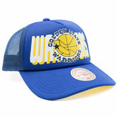 Golden State Warriors NBA Billboard Mitchell & Ness Trucker Cap - Taass US