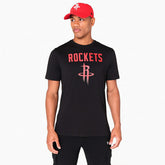 Houston Rockets Team Logo New Era NBA T-Shirt Black - Taass discount