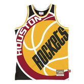 Houston Rockets Big Face 2.0 Mitchell & Ness NBA Jersey Black - Taass sale