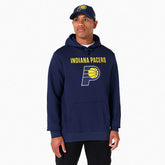 Indiana Pacers Team Logo Hoodie NBA Sweatshirt Navy - Taass online