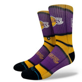 Los Angeles Lakers Classic Mini Ball Stance Crew Socks - Taass for sale