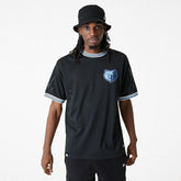 Memphis Grizzlies New Era Oversized NBA Mesh T-Shirt Black - Taass discount