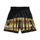 Vancouver Grizzlies Big Face 4.0 Mitchell & Ness NBA Shorts Black - Taass discount
